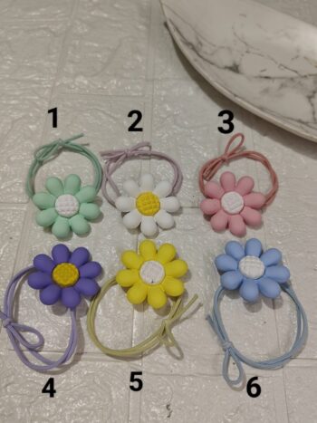 Flower Rubber bands (Each)