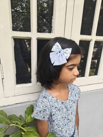 Fabric Bow Clips