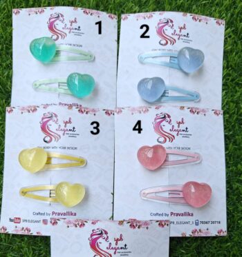 Heart Shape Tic Tac Clips