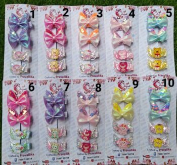 Kids Bow Clips