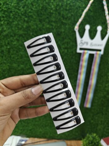 Black Color Mini Tic Tac Clips