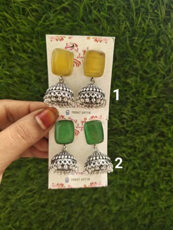German Silver Ear Rings