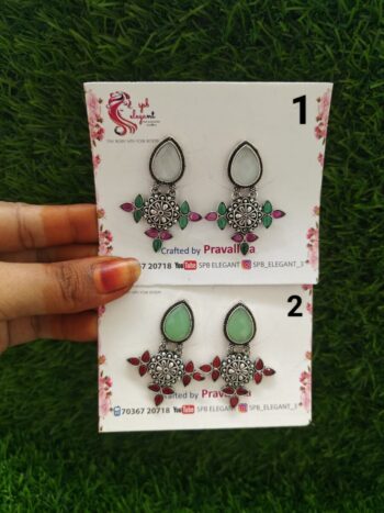 German Silver 92.5 Ear Rings
