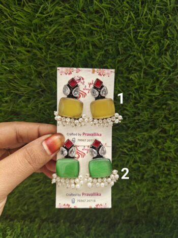 German Silver 92.5 Ear Rings