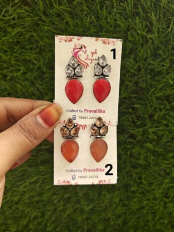 German Silver 92.5 Ear Rings