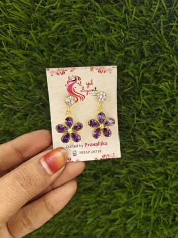German Silver 92.5 Ear Rings