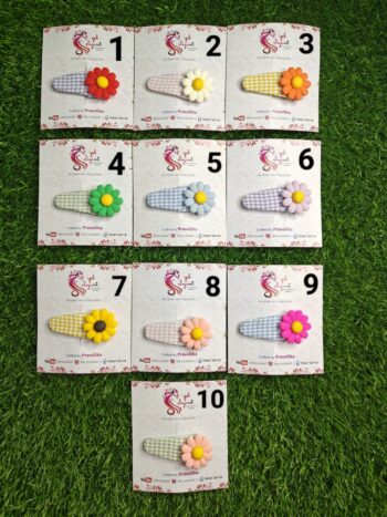 Flower Tic Tac Clips