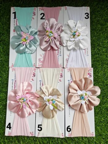 Flower Elastic Head Bands