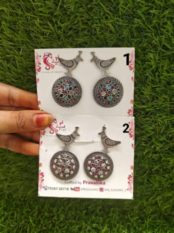 German Silver 92.5 Ear Rings