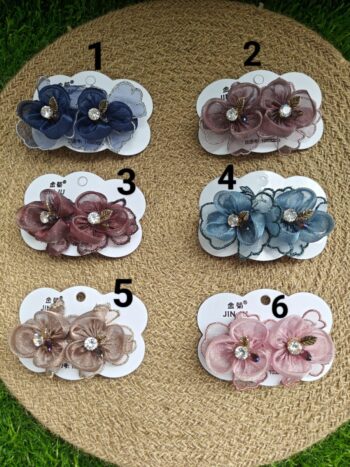 Flower Hair Central Clip