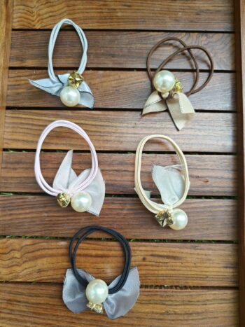 Pearl Rubber Bands (Set of 5)