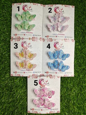 Butterfly Alligator Clips