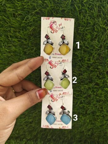 German Silver 92.5  Ear Rings